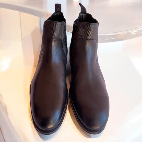 LOUIS VUITTON Wall Street Chelsea Epi Leather Black Boots Shoe Mens UK 11 US 12 - Picture 9 of 16
